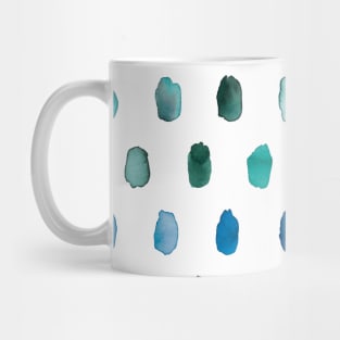 Pocket - PALETTE DOTS BLUE Mug